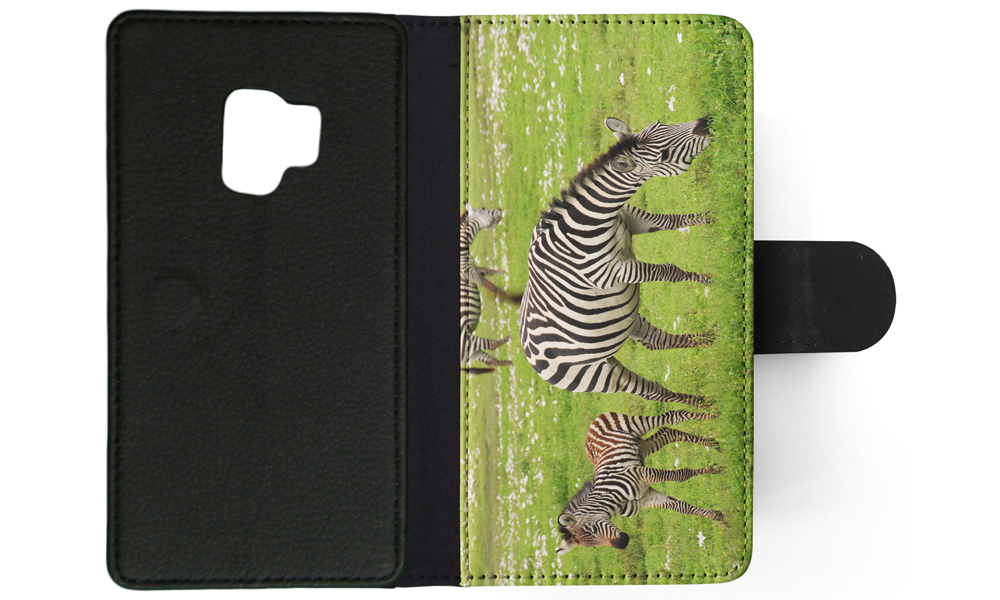 FLIP CASE FOR SAMSUNG GALAXY|AFRICAN ZEBRA ANIMAL WITH FOAL - Picture 94 of 120