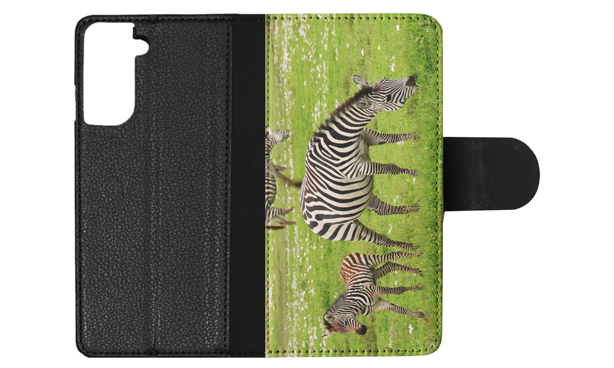 FLIP CASE FOR SAMSUNG GALAXY|AFRICAN ZEBRA ANIMAL WITH FOAL - Picture 59 of 120