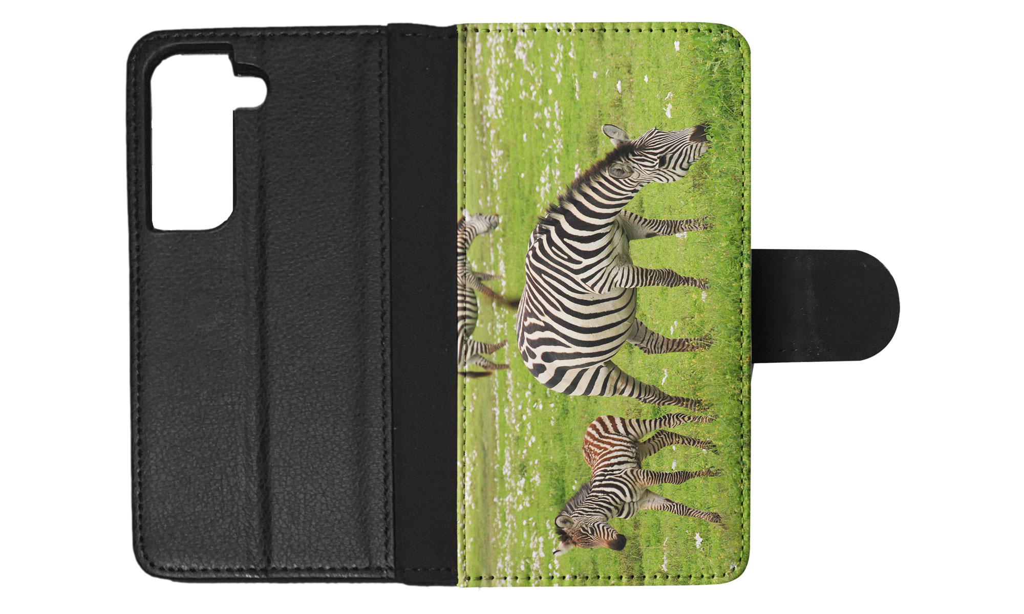 FLIP CASE FOR SAMSUNG GALAXY|AFRICAN ZEBRA ANIMAL WITH FOAL - Picture 49 of 120