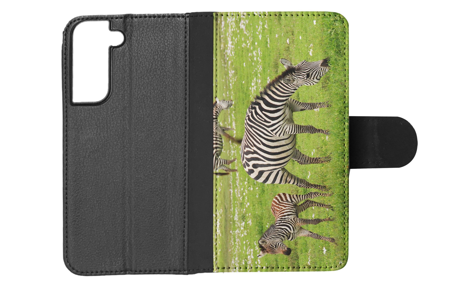 FLIP CASE FOR SAMSUNG GALAXY|AFRICAN ZEBRA ANIMAL WITH FOAL - Picture 44 of 120