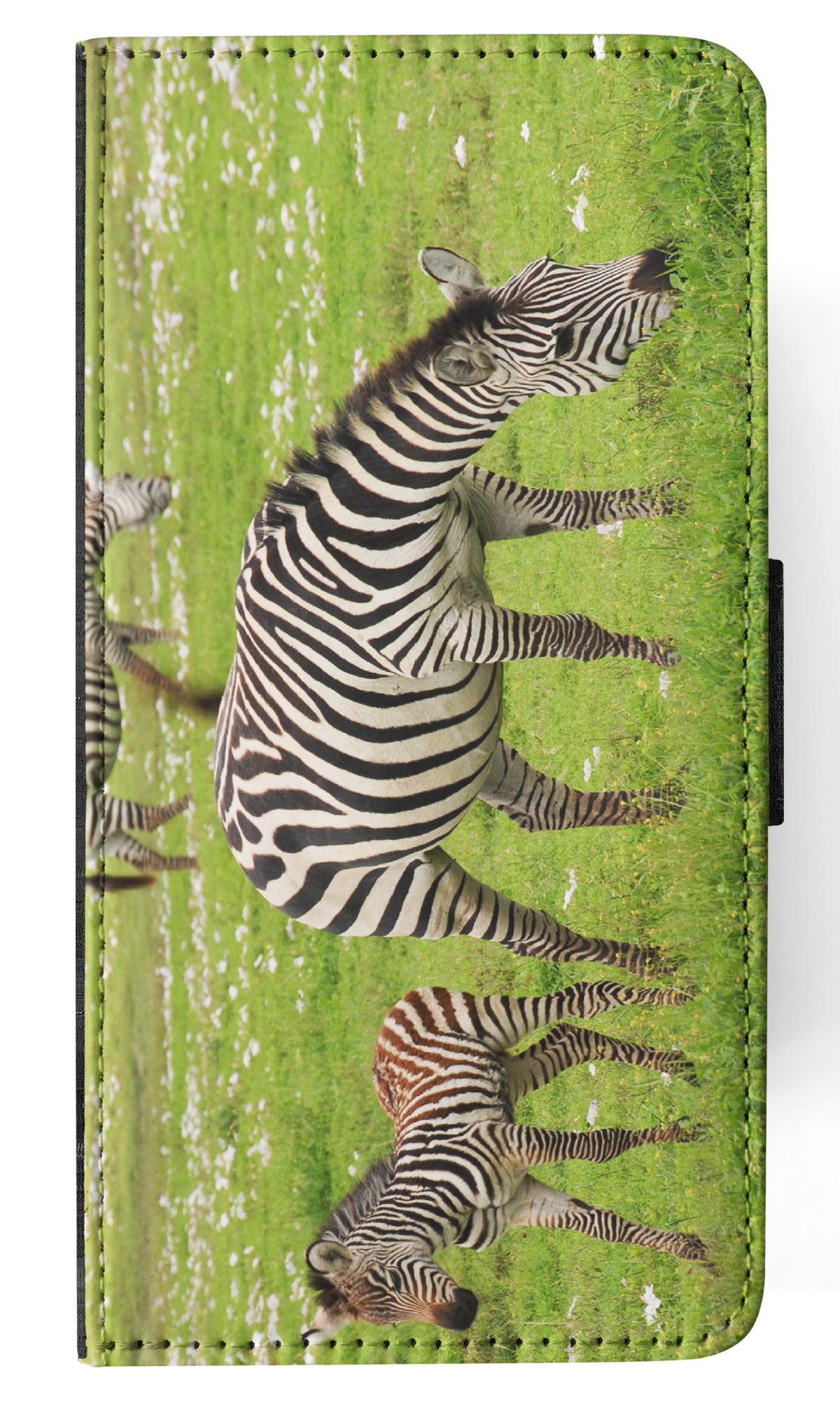 FLIP CASE FOR SAMSUNG GALAXY|AFRICAN ZEBRA ANIMAL WITH FOAL - Picture 12 of 120
