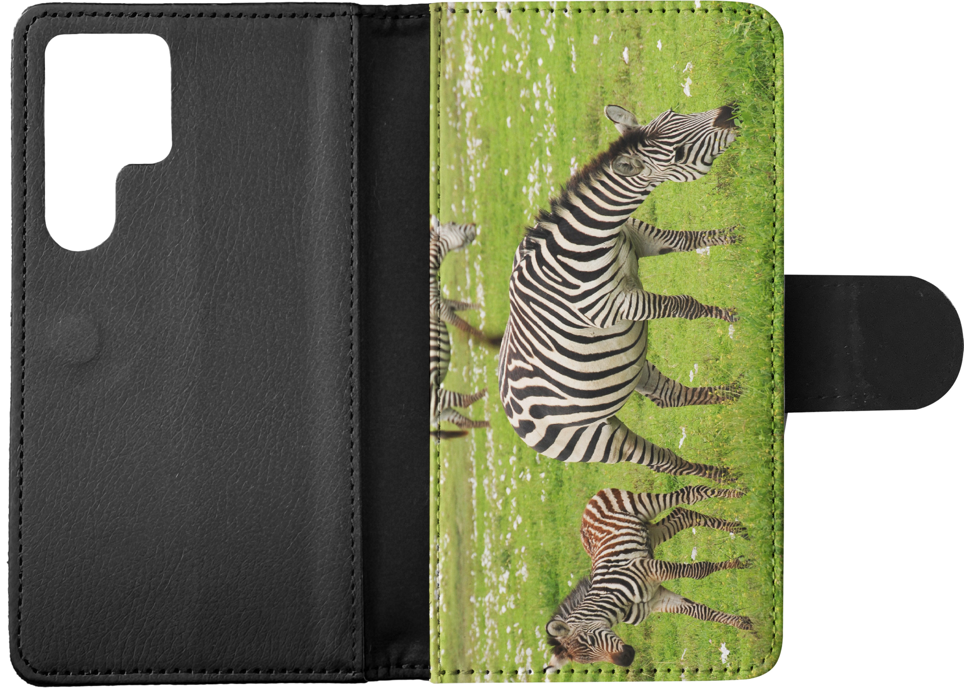 FLIP CASE FOR SAMSUNG GALAXY|AFRICAN ZEBRA ANIMAL WITH FOAL - Picture 9 of 120