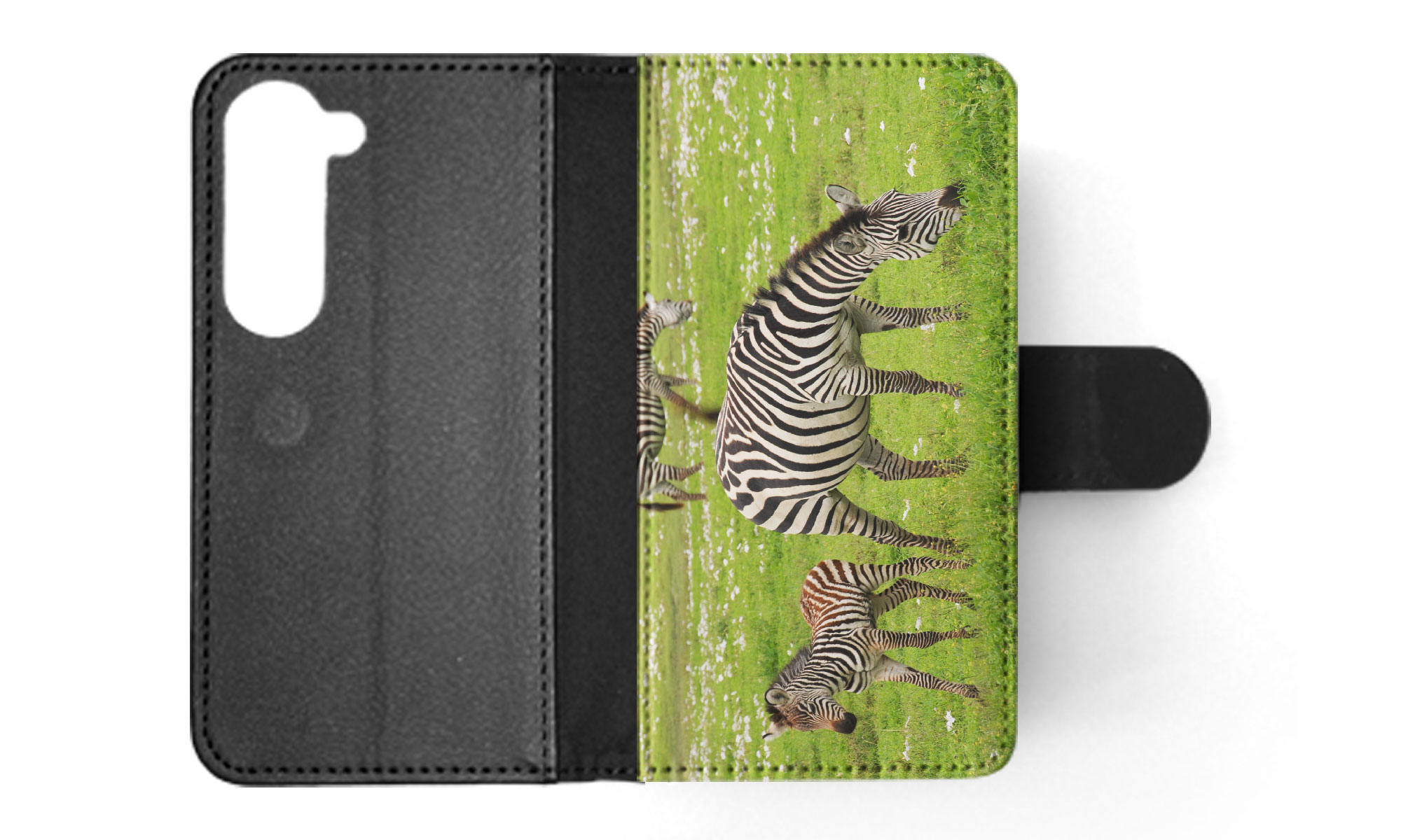 FLIP CASE FOR SAMSUNG GALAXY|AFRICAN ZEBRA ANIMAL WITH FOAL - Picture 34 of 120