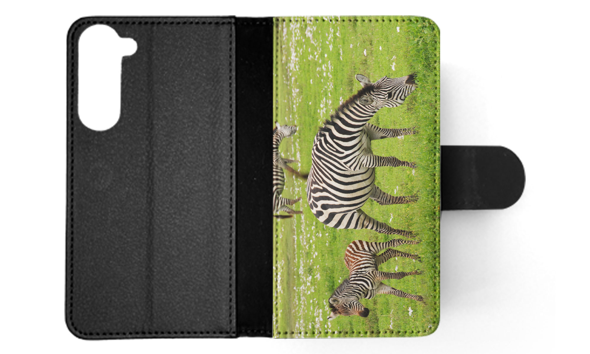 FLIP CASE FOR SAMSUNG GALAXY|AFRICAN ZEBRA ANIMAL WITH FOAL - Picture 29 of 120