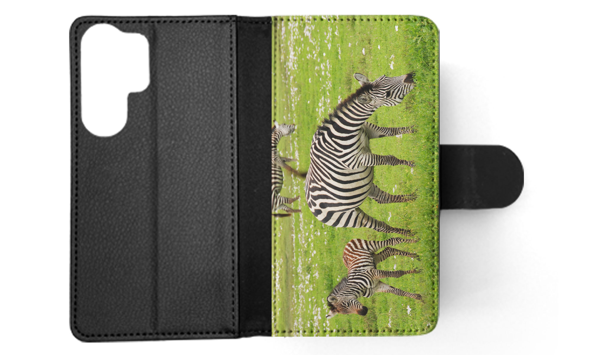 FLIP CASE FOR SAMSUNG GALAXY|AFRICAN ZEBRA ANIMAL WITH FOAL - Picture 24 of 120