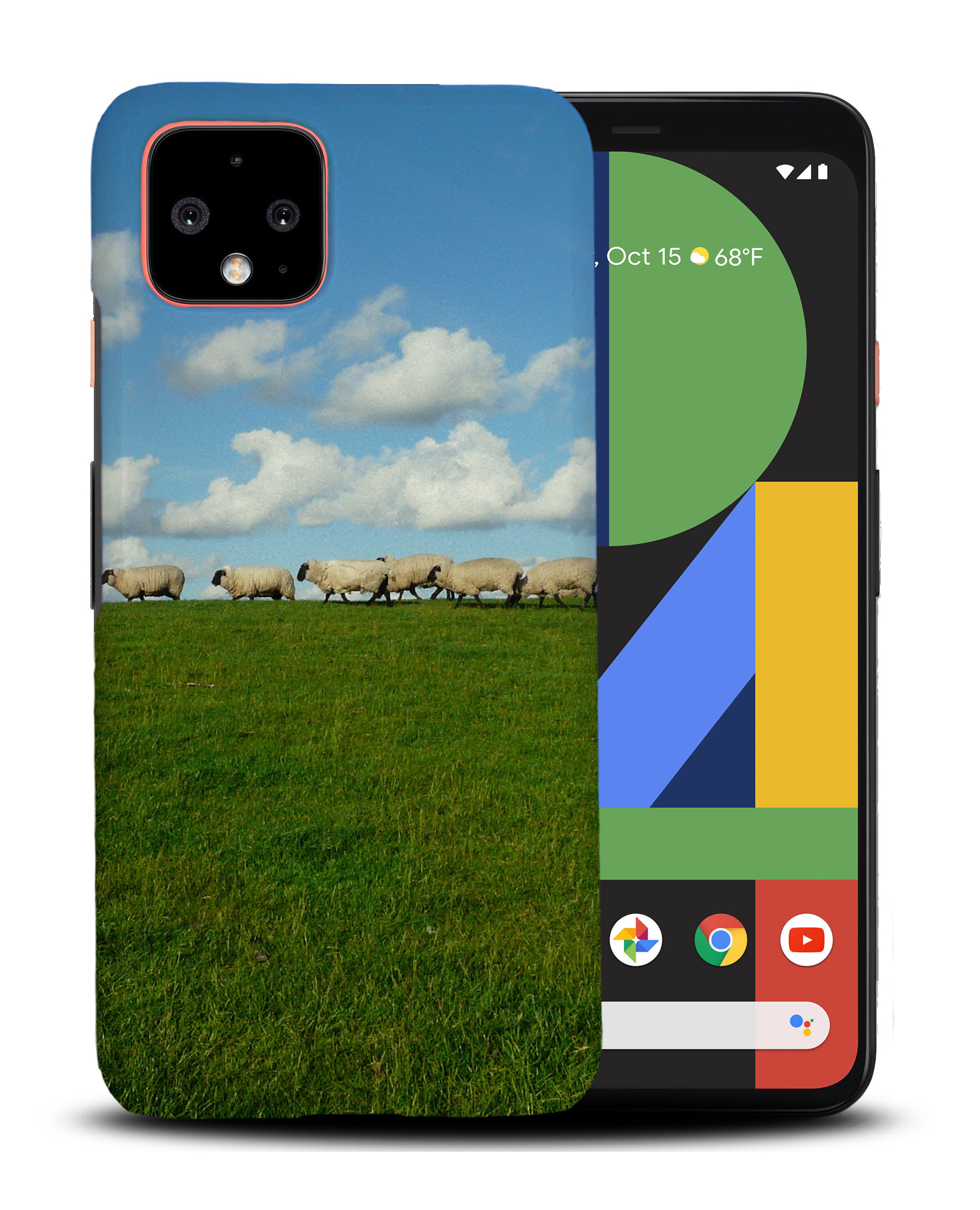 FUNDA PARA GOOGLE PIXEL|LINDA GRANJA CORDERO OVEJA FAMILIA #3 - Imagen 4 de 11