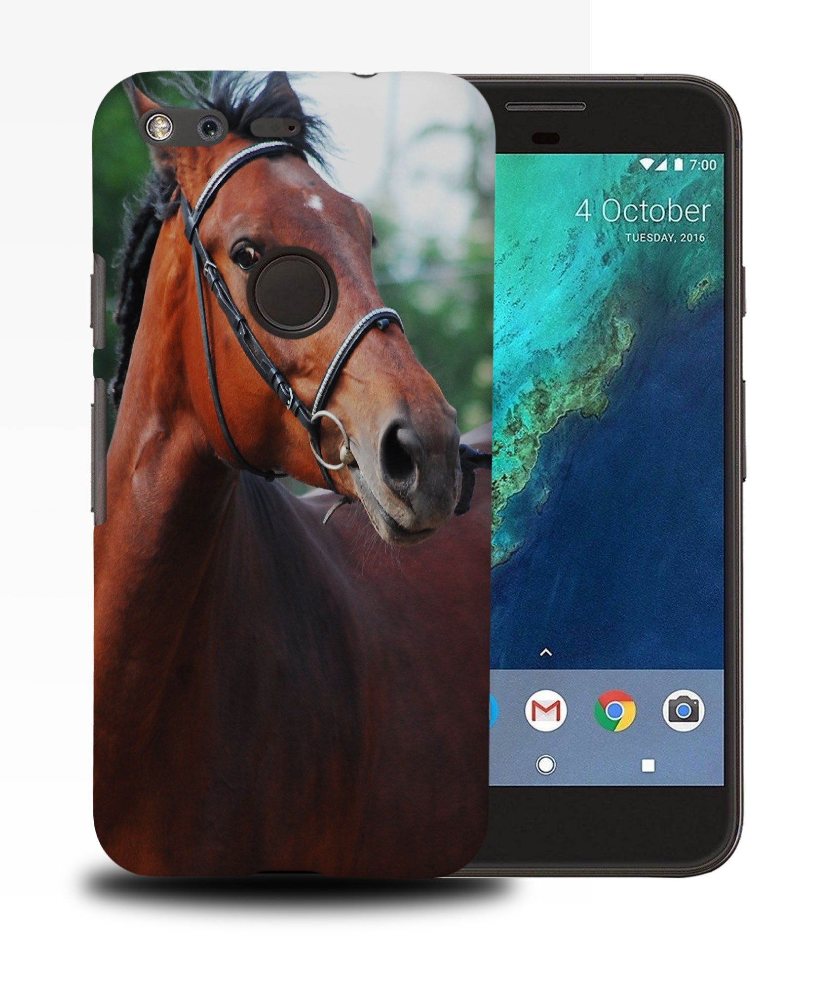 CASE COVER FOR GOOGLE PIXEL|BEAUTIFUL BROWN HORSE ANIMAL #6 - Picture 11 of 11