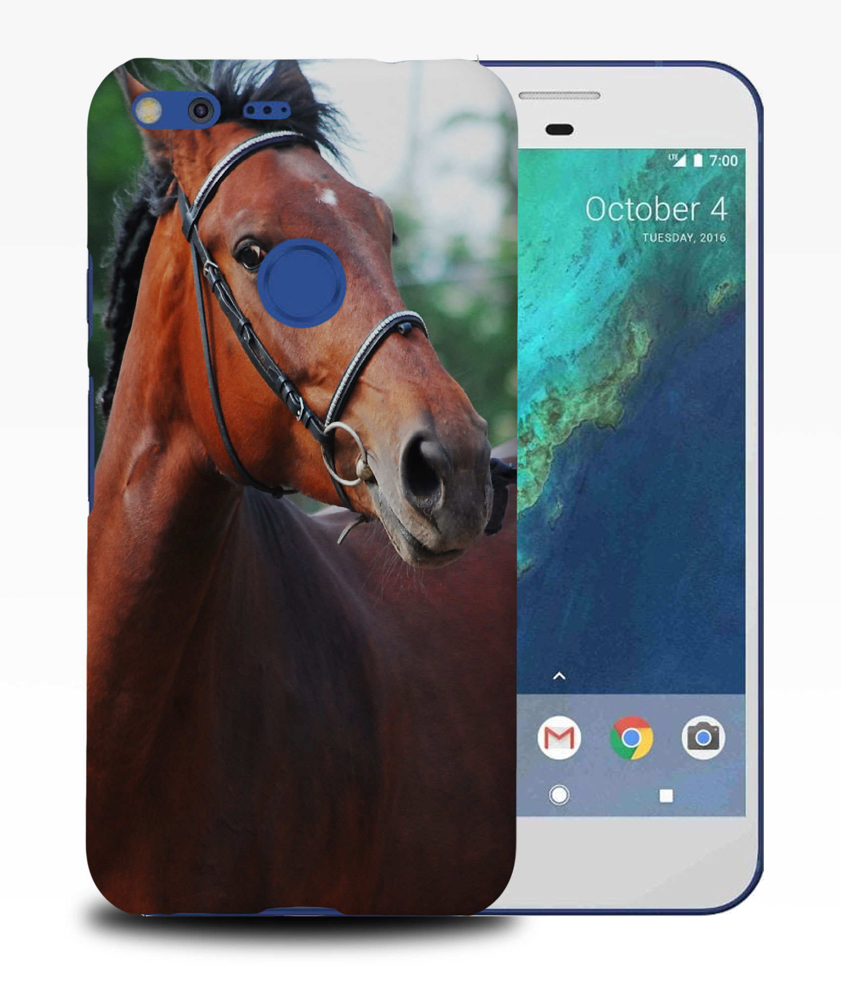 CASE COVER FOR GOOGLE PIXEL|BEAUTIFUL BROWN HORSE ANIMAL #6 - Picture 10 of 11