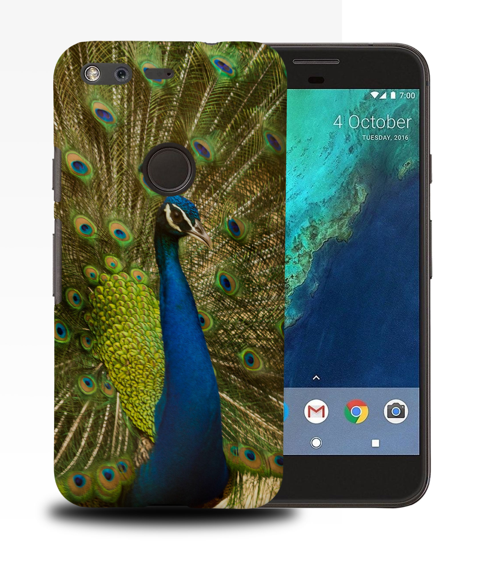 CASE COVER FOR GOOGLE PIXEL|BEAUTIFUL PEACOCK BIRD #4 - Imagen 11 de 11
