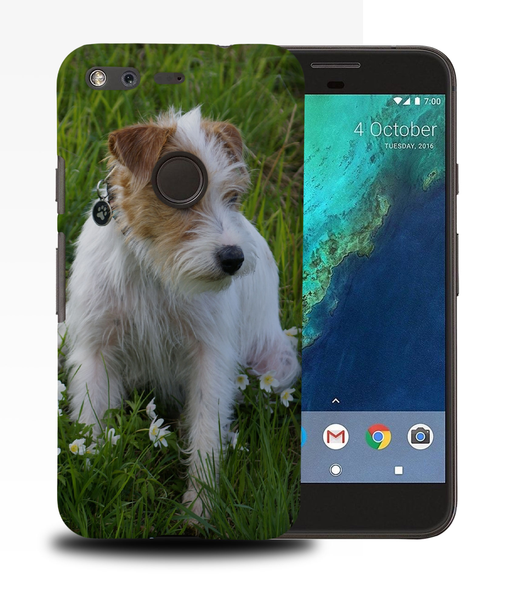 CASE COVER FOR GOOGLE PIXEL|JACK RUSSELL TERRIER PUPPY DOG #1 - Imagen 11 de 11
