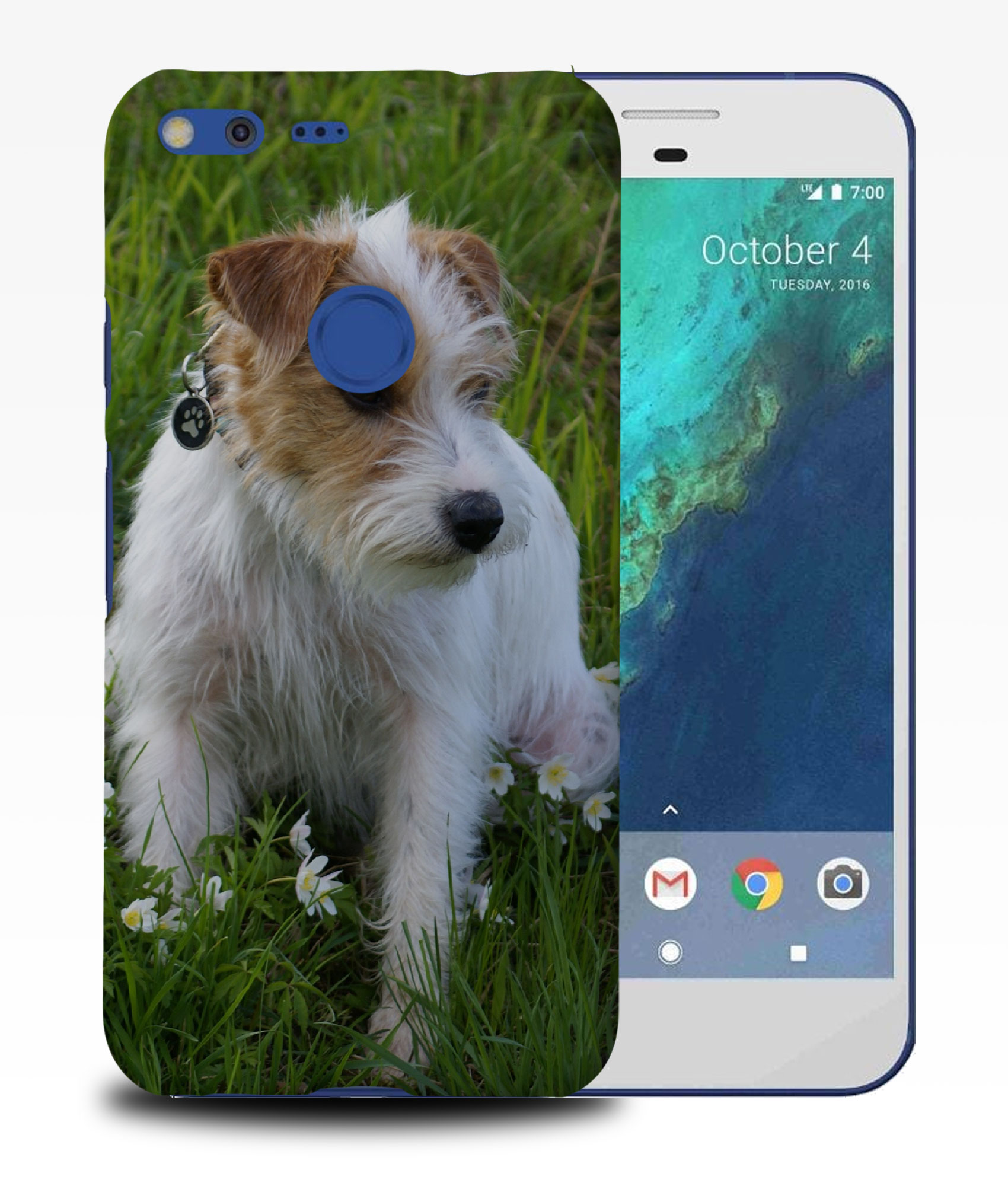 CASE COVER FOR GOOGLE PIXEL|JACK RUSSELL TERRIER PUPPY DOG #1 - Imagen 10 de 11