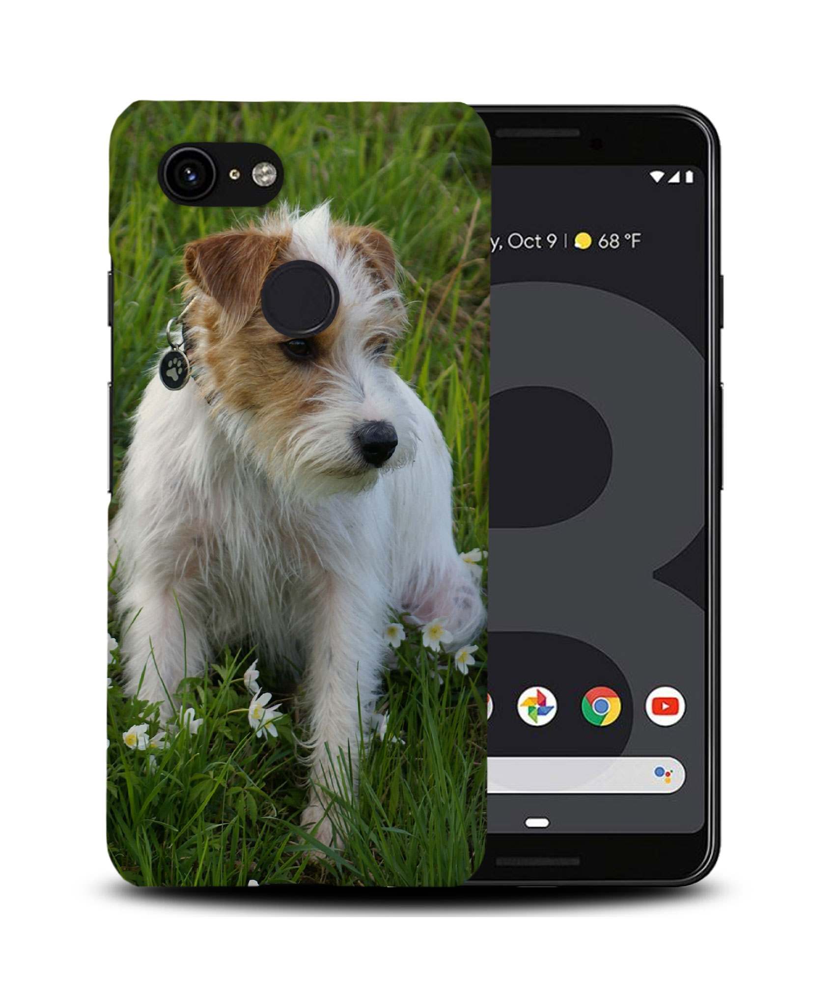 CASE COVER FOR GOOGLE PIXEL|JACK RUSSELL TERRIER PUPPY DOG #1 - Imagen 7 de 11