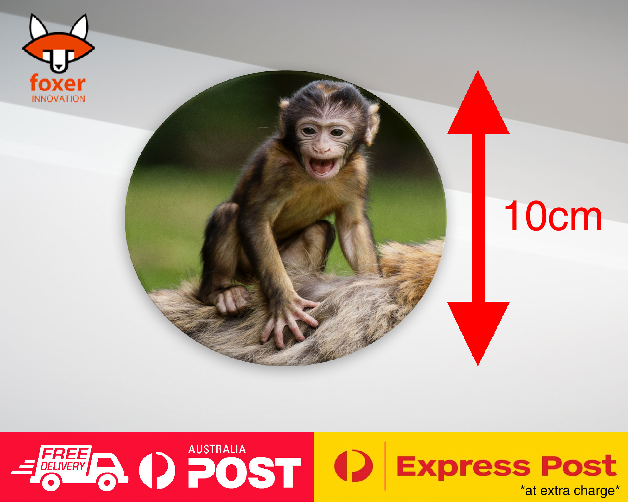 COASTER COFFEE DRINKING MAT|CUTE BABY INFANT MONKEY APE