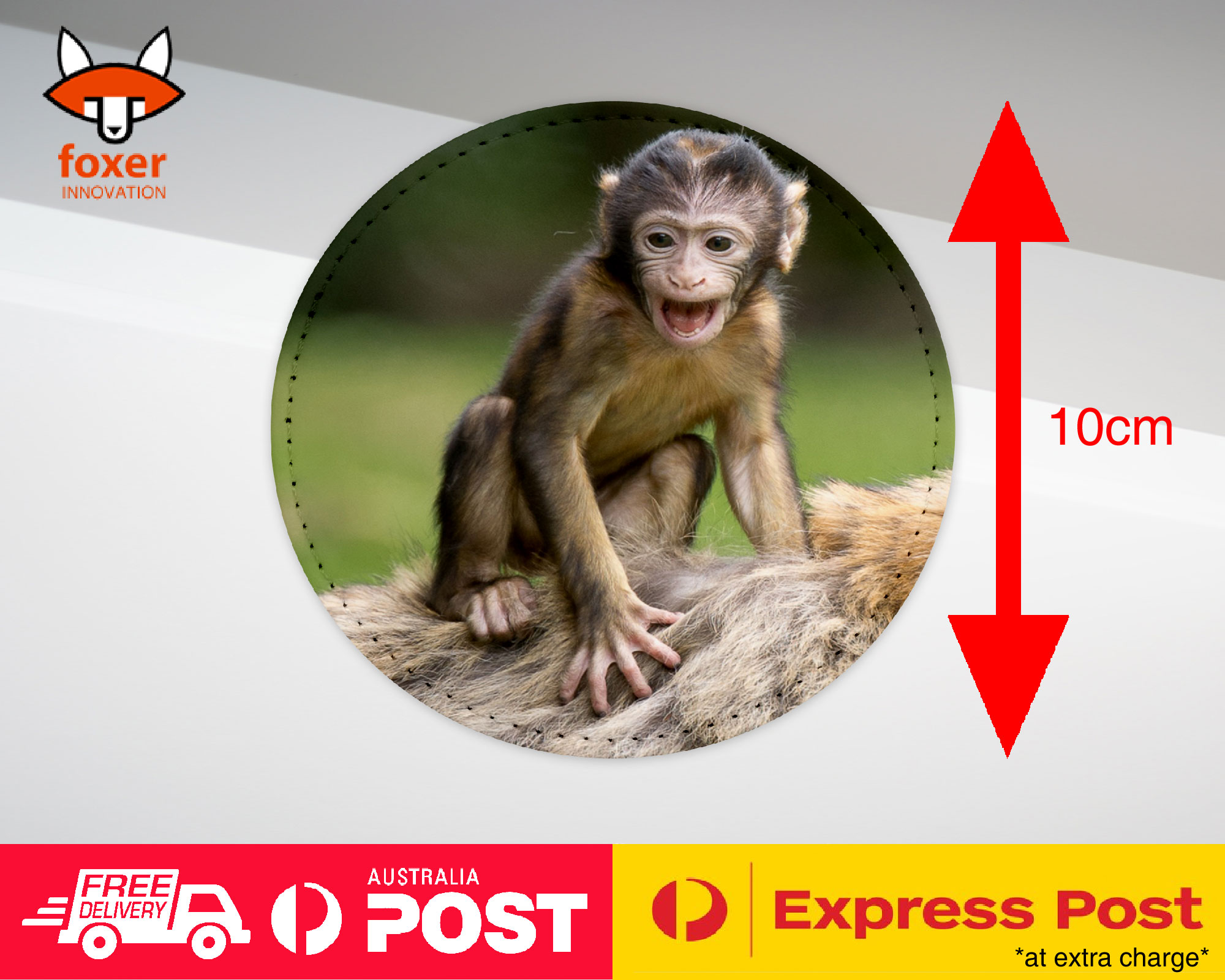 COASTER COFFEE DRINKING MAT|CUTE BABY INFANT MONKEY APE