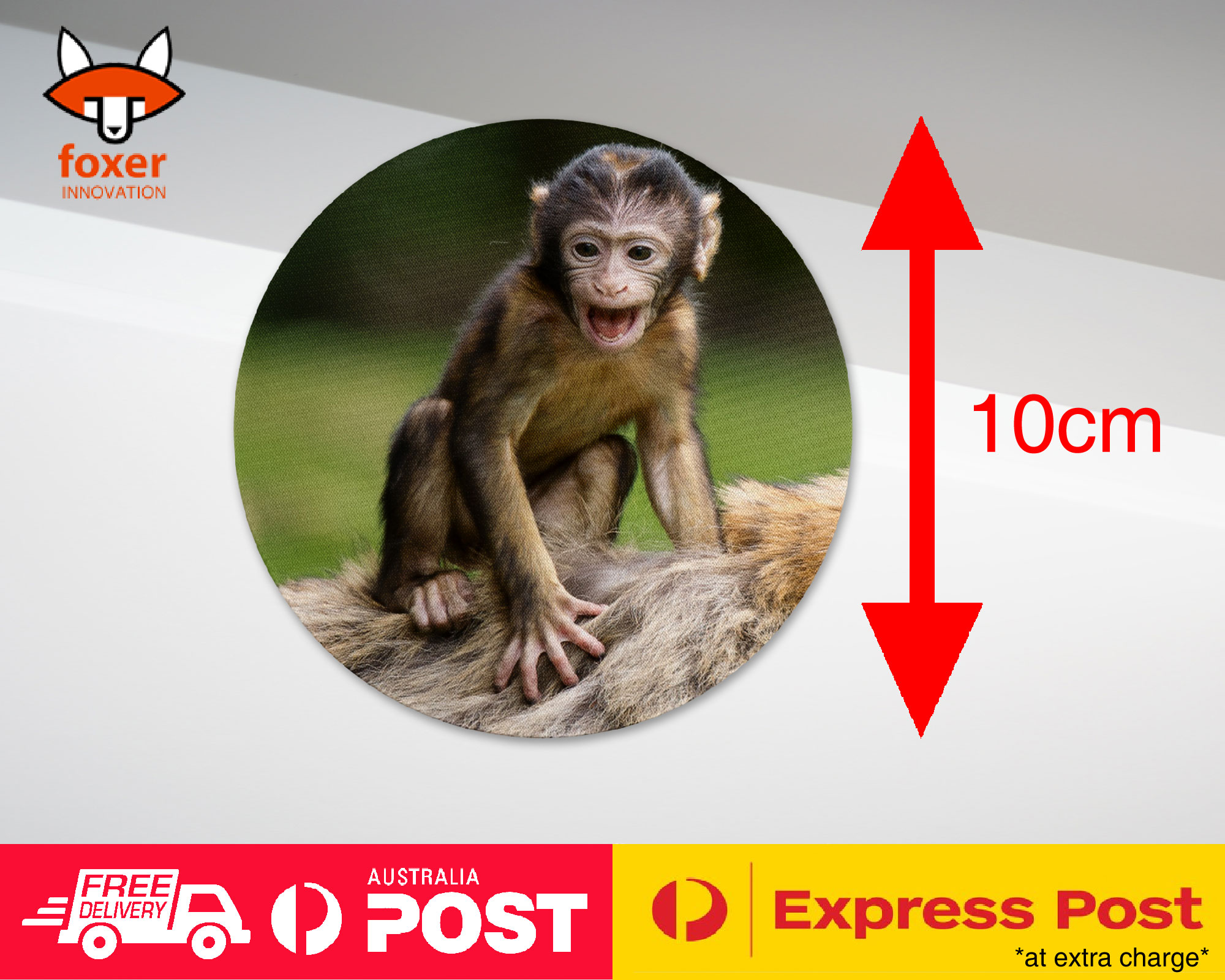 COASTER COFFEE DRINKING MAT|CUTE BABY INFANT MONKEY APE