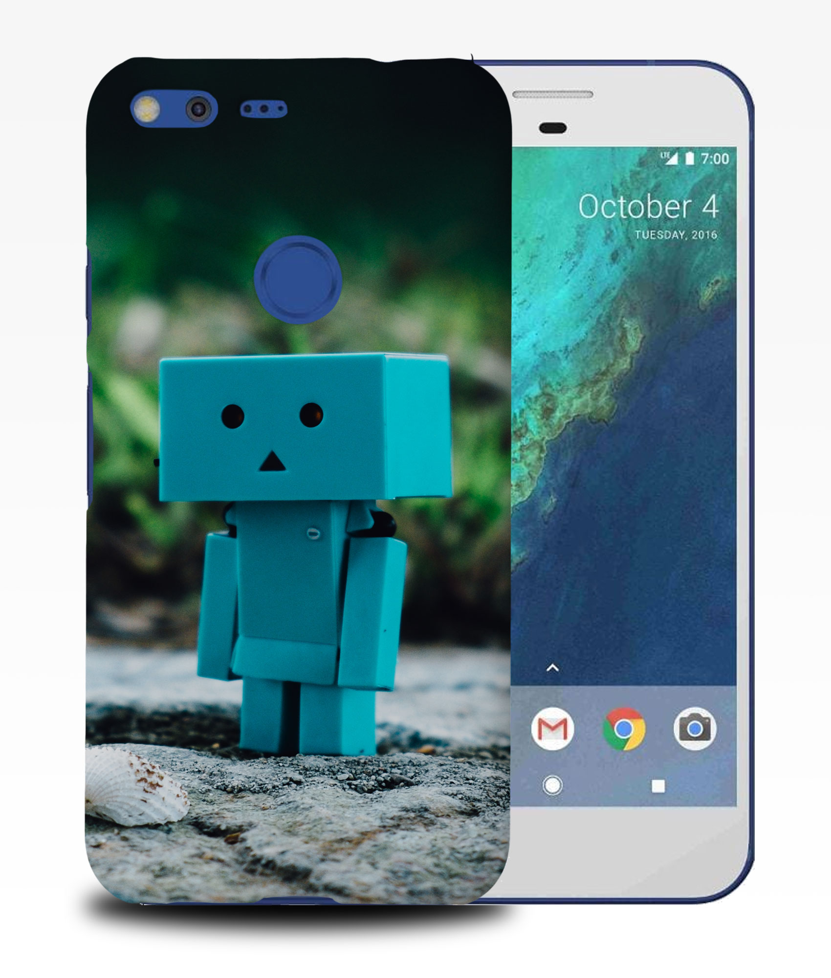FUNDA PARA GOOGLE PIXEL|LINDO DIVERTIDO CABEZAL DE MADERA #2 - Imagen 10 de 11