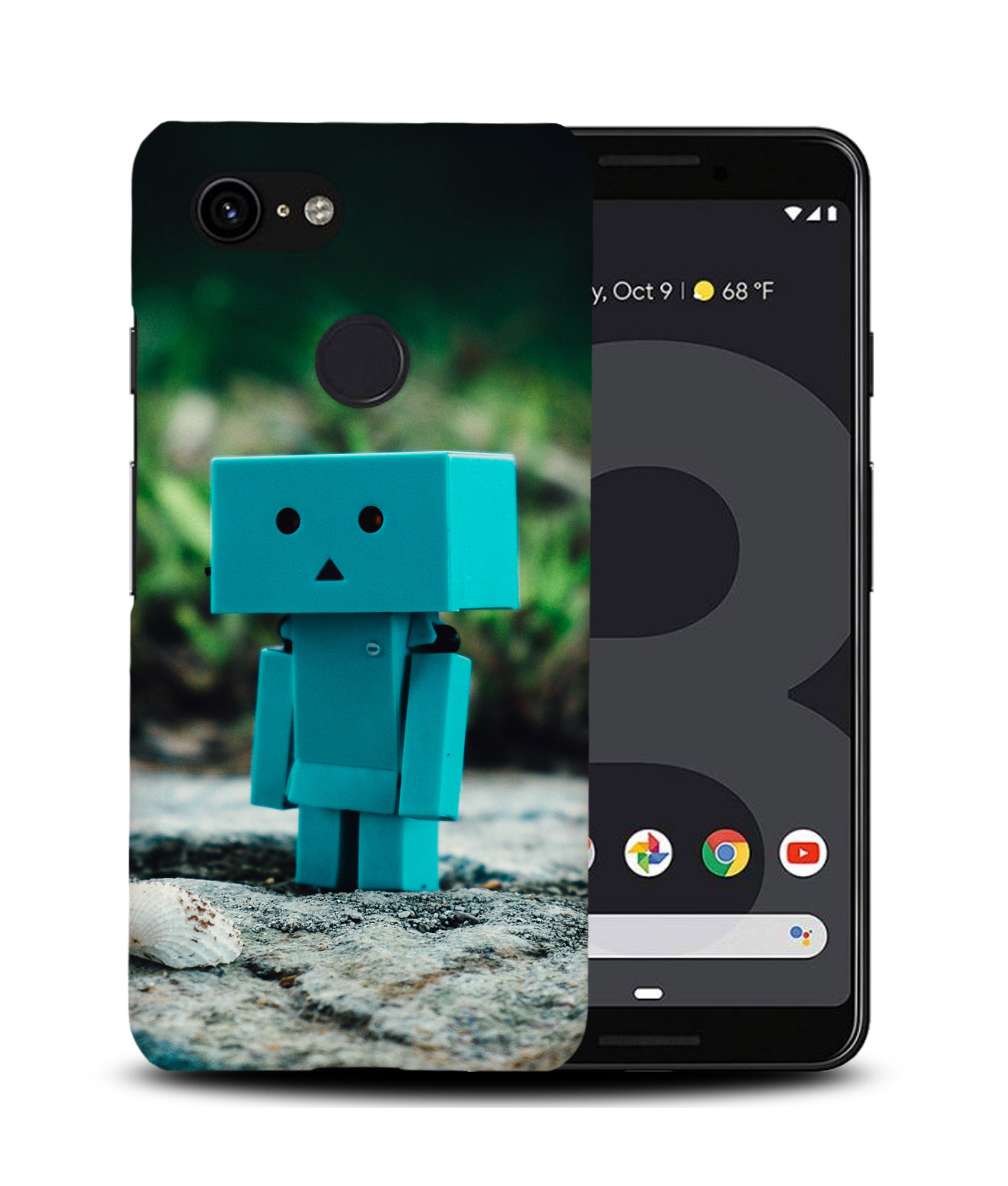 FUNDA PARA GOOGLE PIXEL|LINDO DIVERTIDO CABEZAL DE MADERA #2 - Imagen 7 de 11