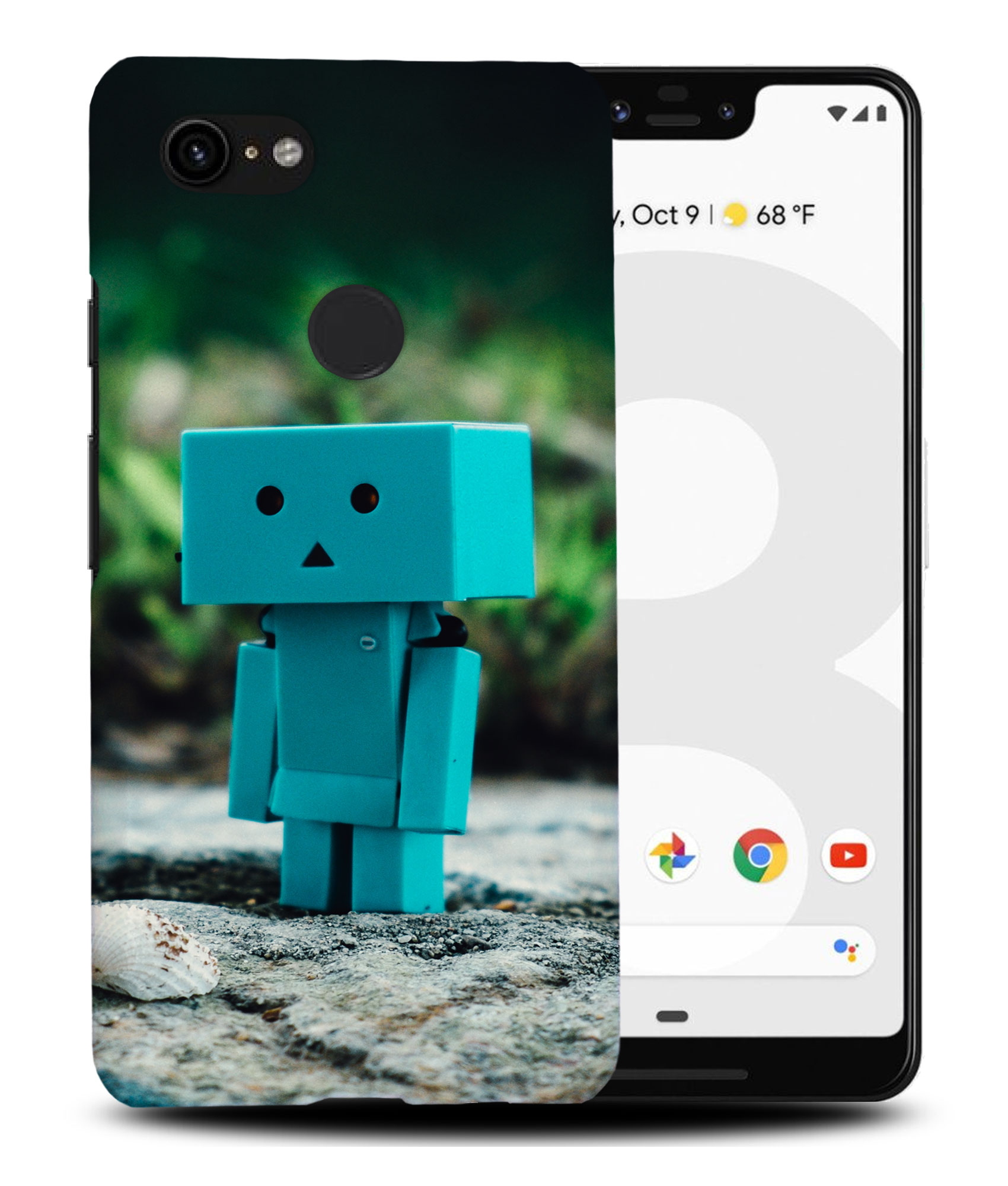 FUNDA PARA GOOGLE PIXEL|LINDO DIVERTIDO CABEZAL DE MADERA #2 - Imagen 6 de 11