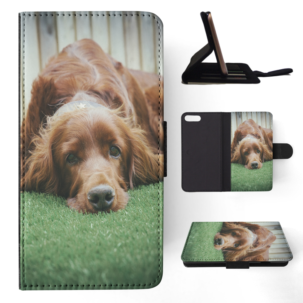 FLIP CASE FOR APPLE IPHONE|ADORABLE COCKER SPANIEL DOG #2 - Foto 129 di 193