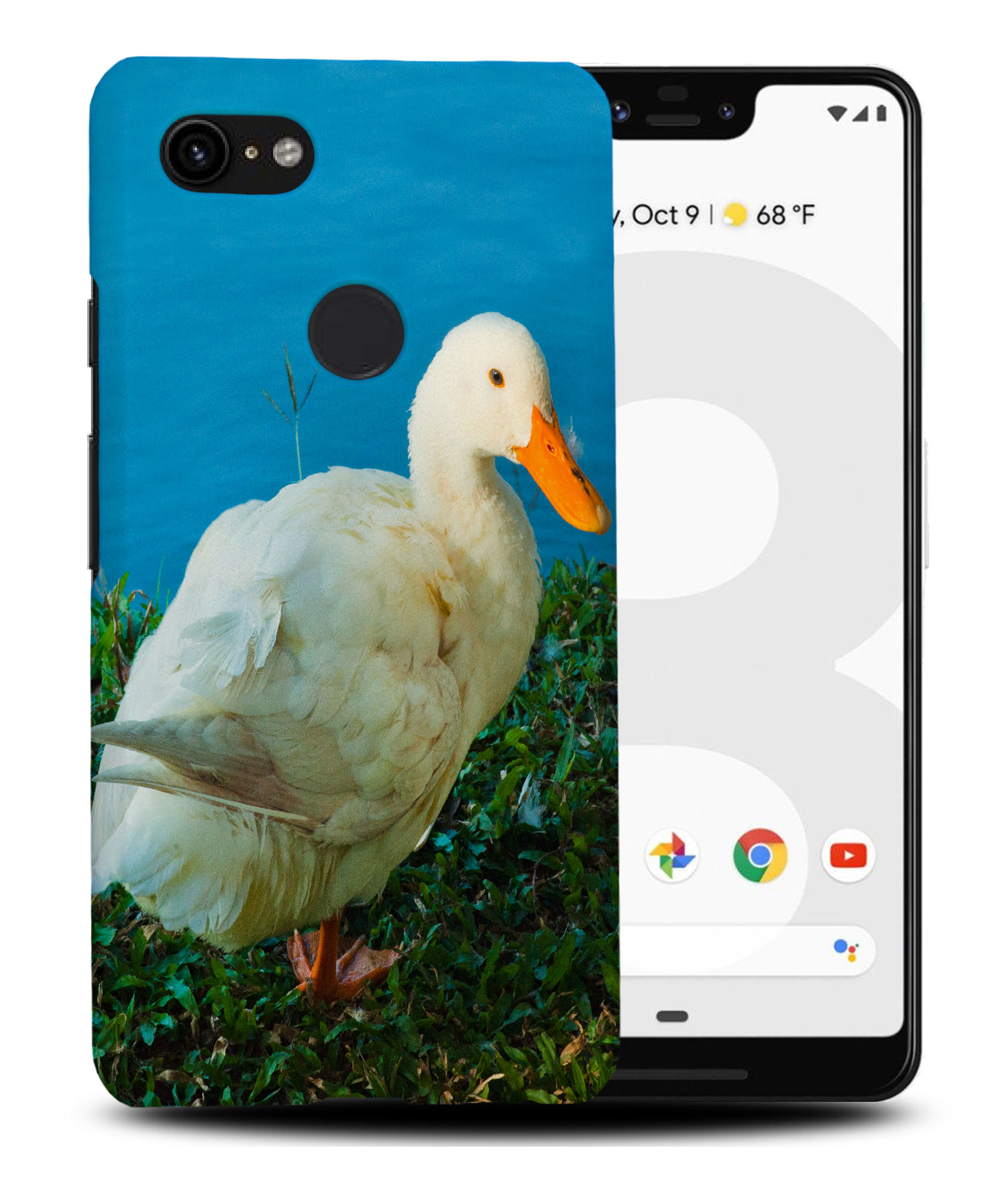 CASE COVER FOR GOOGLE PIXEL|CUTE WHITE GOOSE BIRD #2 - Picture 6 of 11