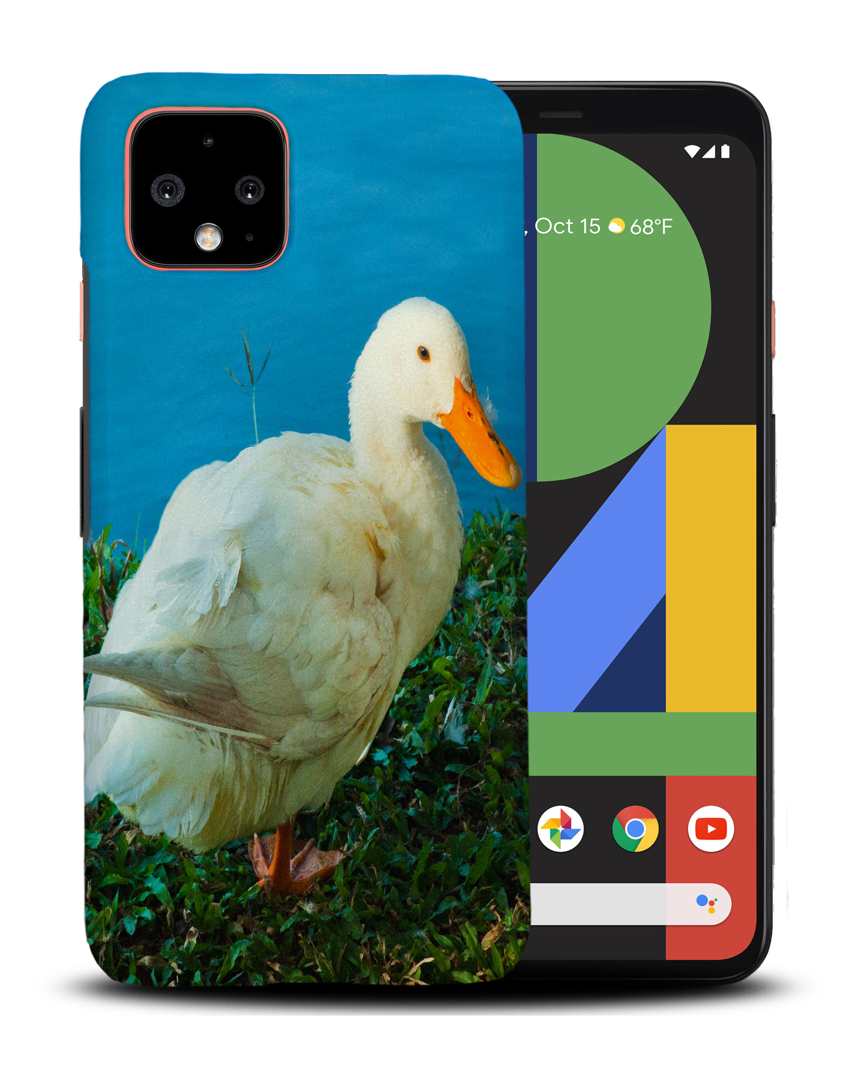 CASE COVER FOR GOOGLE PIXEL|CUTE WHITE GOOSE BIRD #2 - Picture 4 of 11