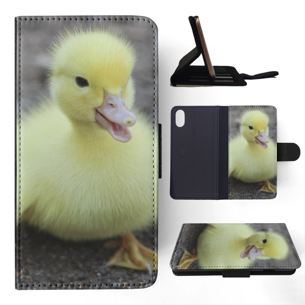 FLIP CASE FOR APPLE IPHONE|CUTE DUCKLING BABY DUCK BIRD #6 - Foto 114 di 193
