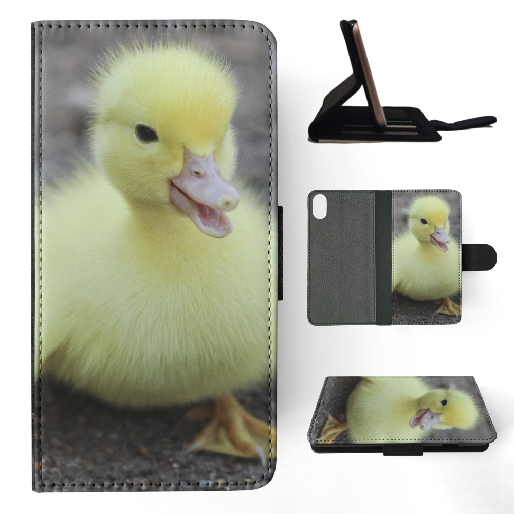 FLIP CASE FOR APPLE IPHONE|CUTE DUCKLING BABY DUCK BIRD #6 - Foto 119 di 193