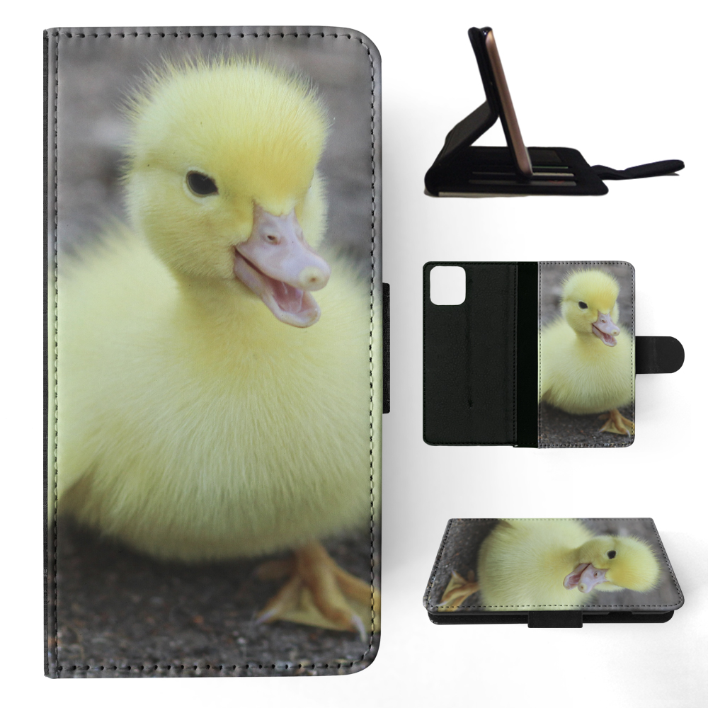 FLIP CASE FOR APPLE IPHONE|CUTE DUCKLING BABY DUCK BIRD #6 - Foto 99 di 193