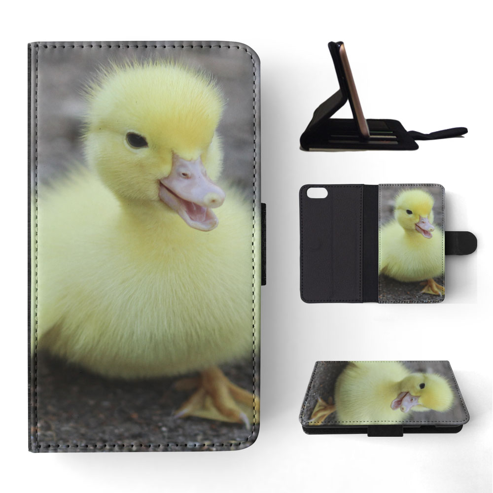 FLIP CASE FOR APPLE IPHONE|CUTE DUCKLING BABY DUCK BIRD #6 - Foto 169 di 193