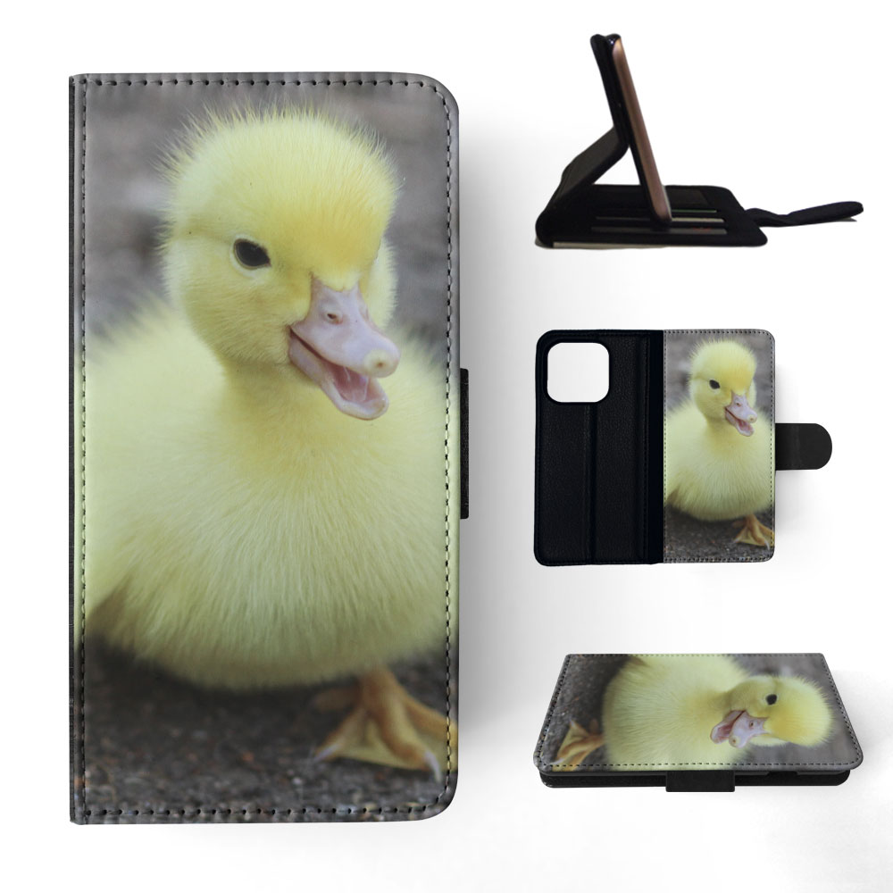 FLIP CASE FOR APPLE IPHONE|CUTE DUCKLING BABY DUCK BIRD #6 - Foto 71 di 193