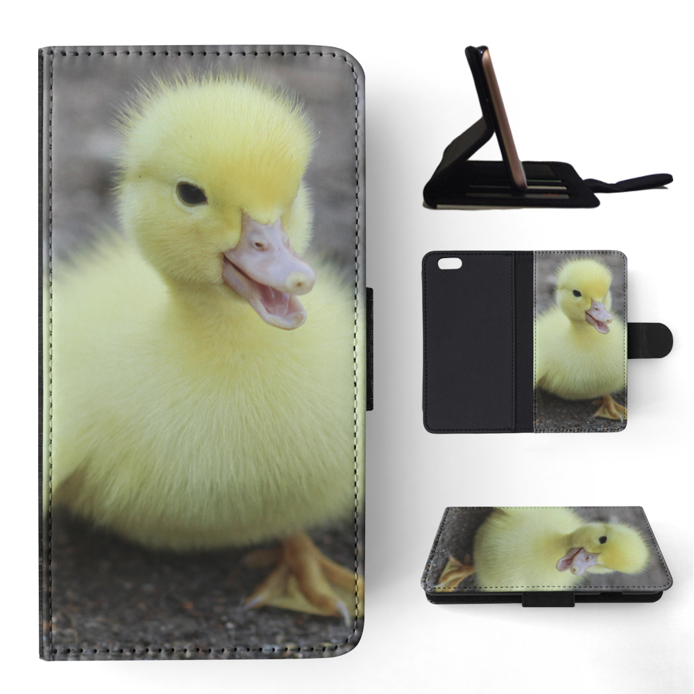 FLIP CASE FOR APPLE IPHONE|CUTE DUCKLING BABY DUCK BIRD #6 - Foto 159 di 193