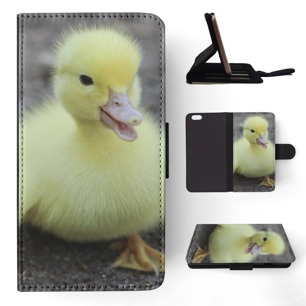 FLIP CASE FOR APPLE IPHONE|CUTE DUCKLING BABY DUCK BIRD #6 - Foto 149 di 193