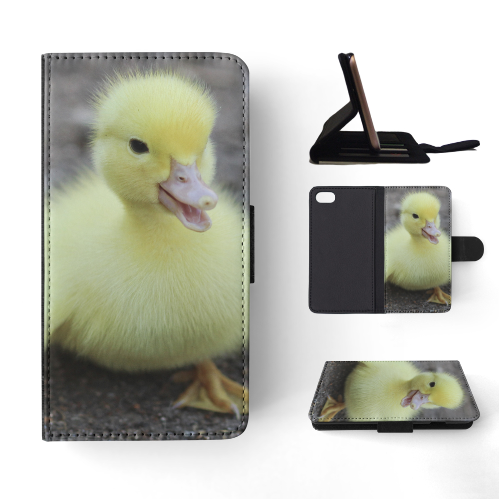 FLIP CASE FOR APPLE IPHONE|CUTE DUCKLING BABY DUCK BIRD #6 - Foto 134 di 193