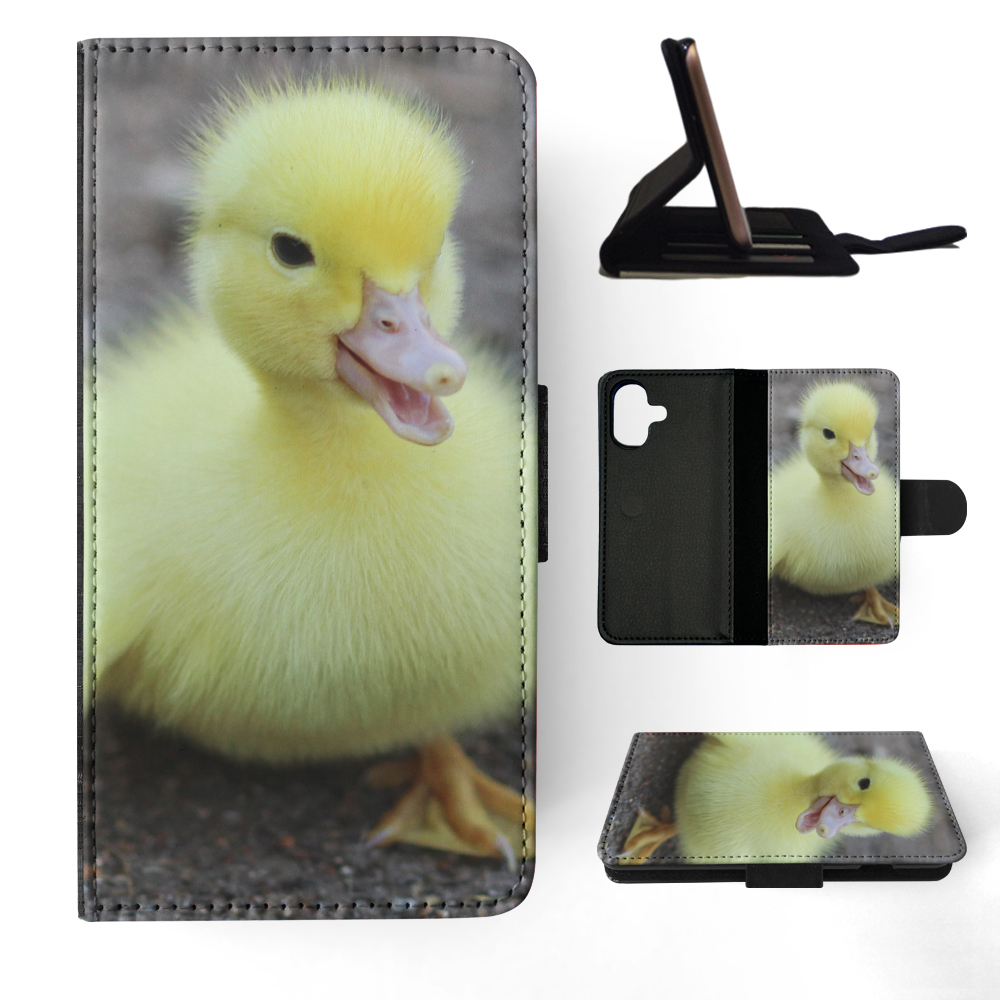 FLIP CASE FOR APPLE IPHONE|CUTE DUCKLING BABY DUCK BIRD #6 - Foto 21 di 193