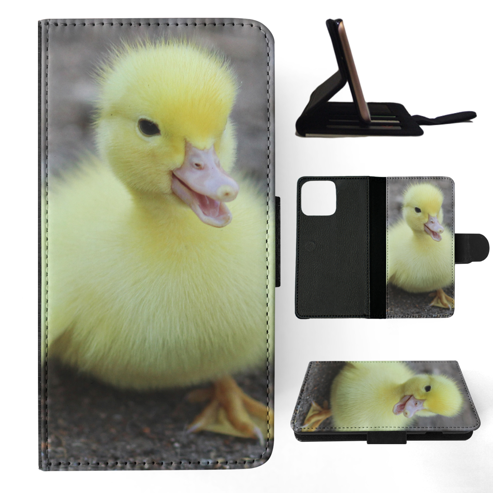 FLIP CASE FOR APPLE IPHONE|CUTE DUCKLING BABY DUCK BIRD #6 - Foto 6 di 193