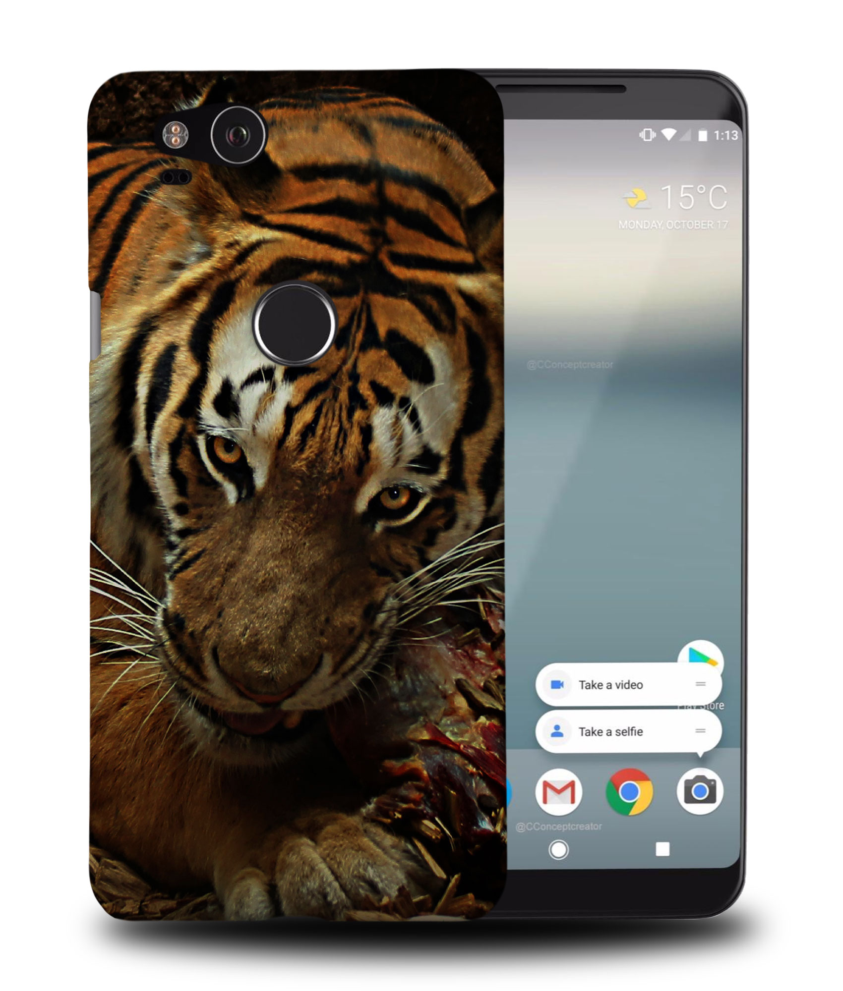 CASE COVER FOR GOOGLE PIXEL|AFRICAN TIGER MAMMAL ANIMAL #9 - Picture 9 of 11