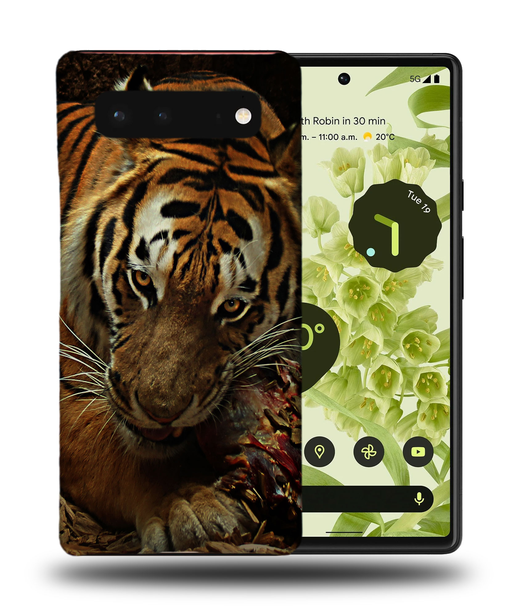 CASE COVER FOR GOOGLE PIXEL|AFRICAN TIGER MAMMAL ANIMAL #9 - Picture 3 of 11