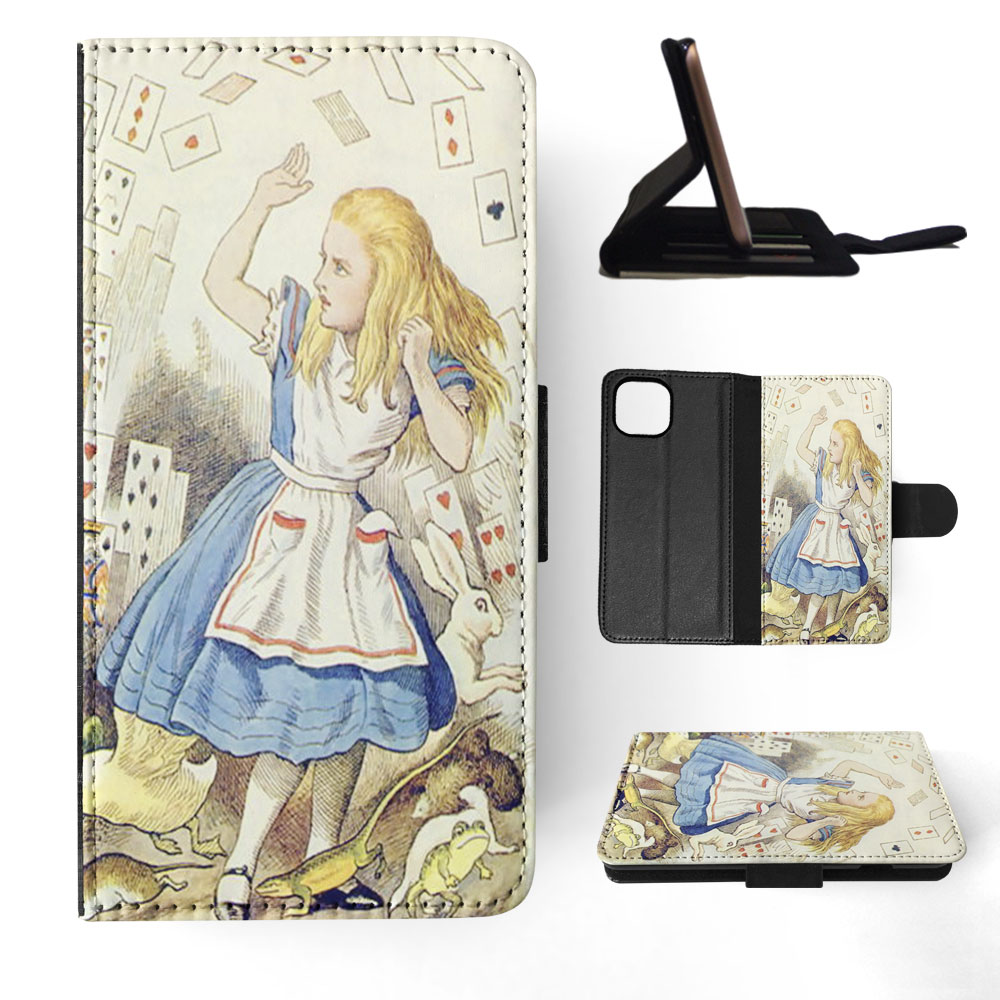 FLIP CASE FOR APPLE IPHONE|ALICE IN WONDERLAND ART #6 - Picture 56 of 193