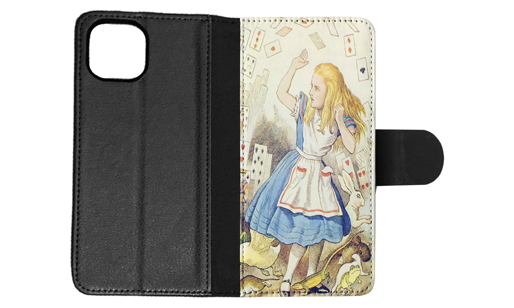 FLIP CASE FOR APPLE IPHONE|ALICE IN WONDERLAND ART #6 - Picture 59 of 193