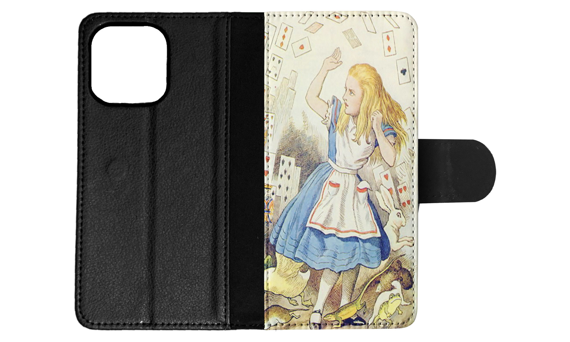 FLIP CASE FOR APPLE IPHONE|ALICE IN WONDERLAND ART #6 - Picture 49 of 193