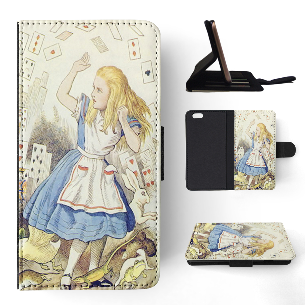 FLIP CASE FOR APPLE IPHONE|ALICE IN WONDERLAND ART #6 - Picture 159 of 193