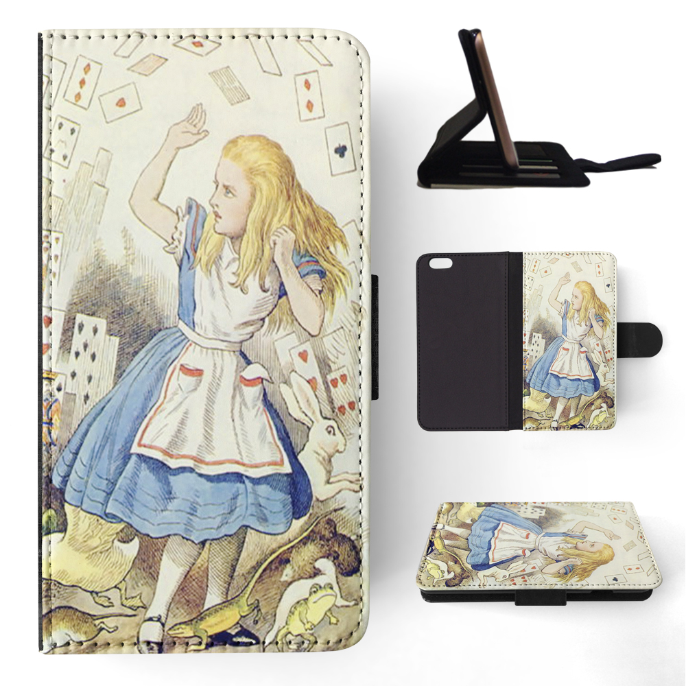 FLIP CASE FOR APPLE IPHONE|ALICE IN WONDERLAND ART #6 - Picture 149 of 193