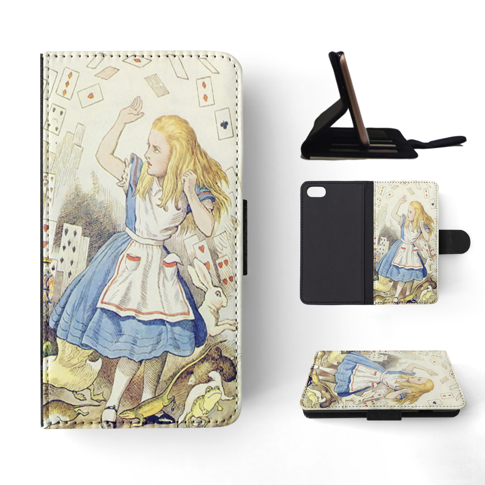 FLIP CASE FOR APPLE IPHONE|ALICE IN WONDERLAND ART #6 - Picture 134 of 193