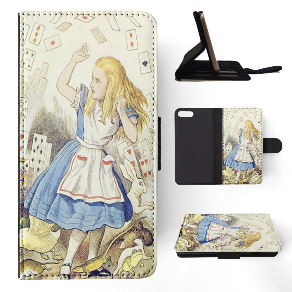 FLIP CASE FOR APPLE IPHONE|ALICE IN WONDERLAND ART #6 - Picture 129 of 193