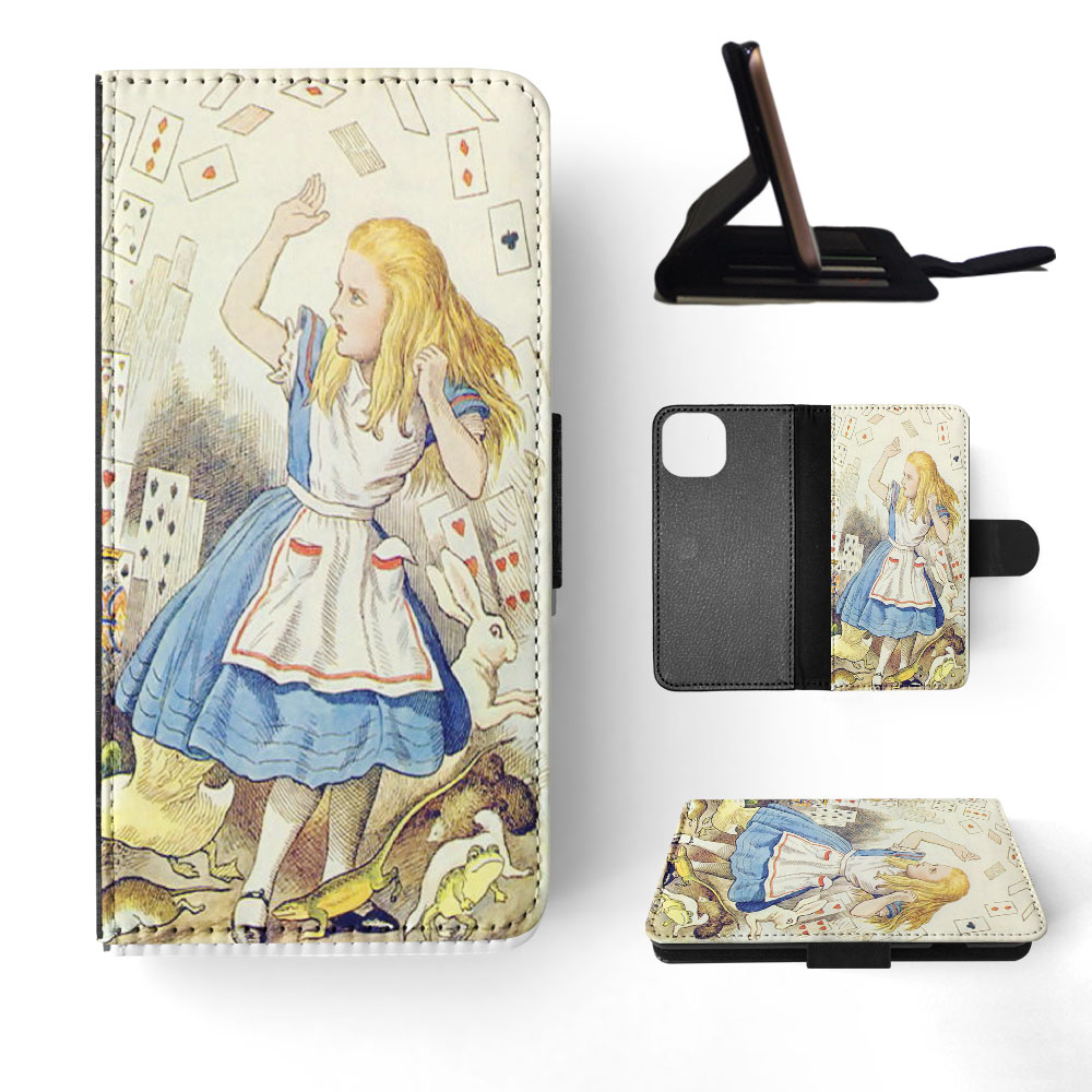 FLIP CASE FOR APPLE IPHONE|ALICE IN WONDERLAND ART #6 - Picture 41 of 193