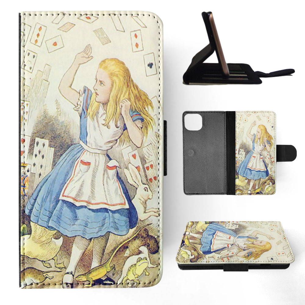 FLIP CASE FOR APPLE IPHONE|ALICE IN WONDERLAND ART #6 - Picture 36 of 193
