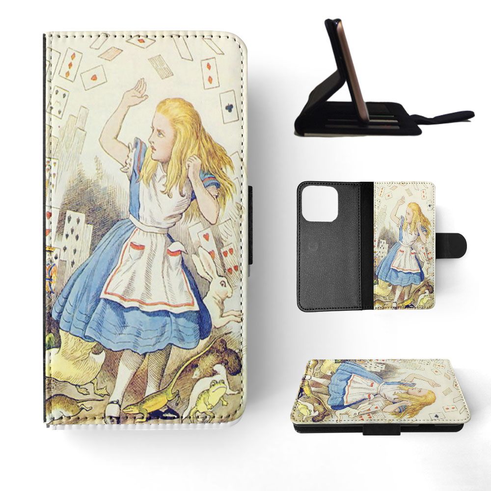 FLIP CASE FOR APPLE IPHONE|ALICE IN WONDERLAND ART #6 - Picture 31 of 193