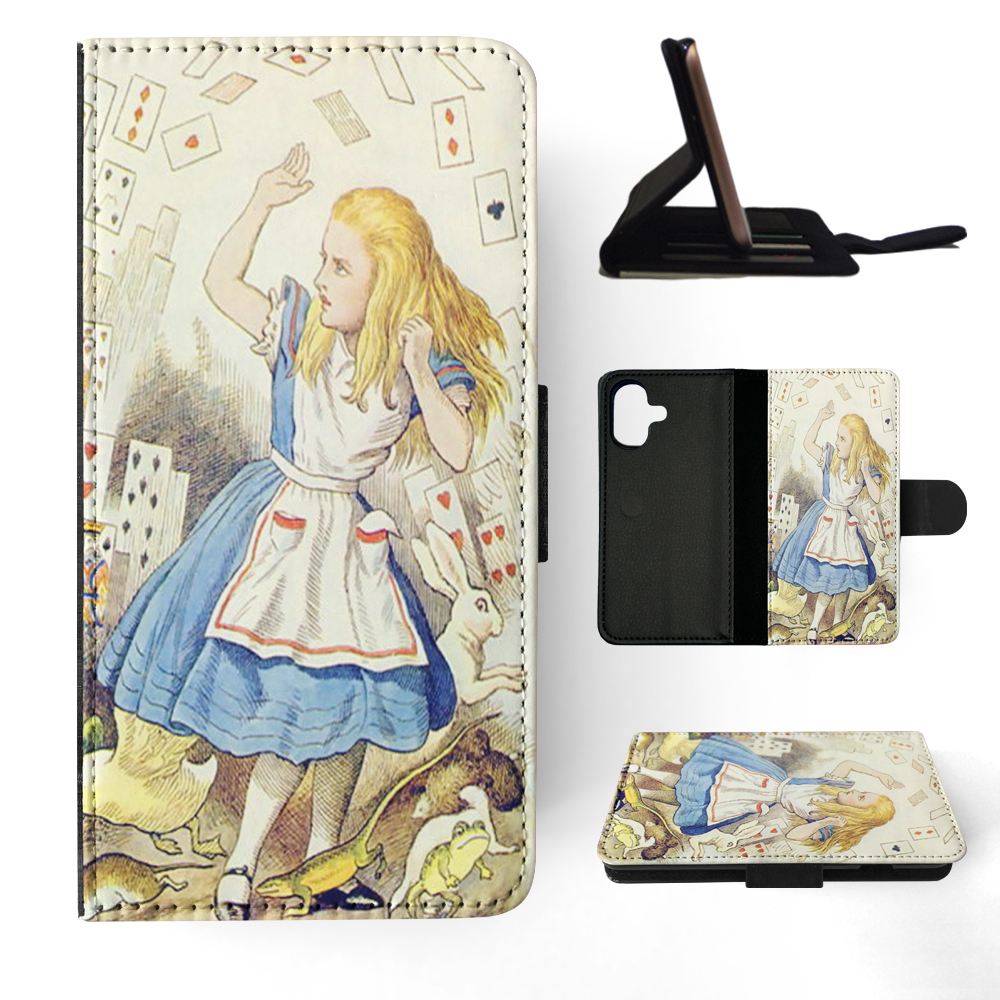 FLIP CASE FOR APPLE IPHONE|ALICE IN WONDERLAND ART #6 - Picture 21 of 193