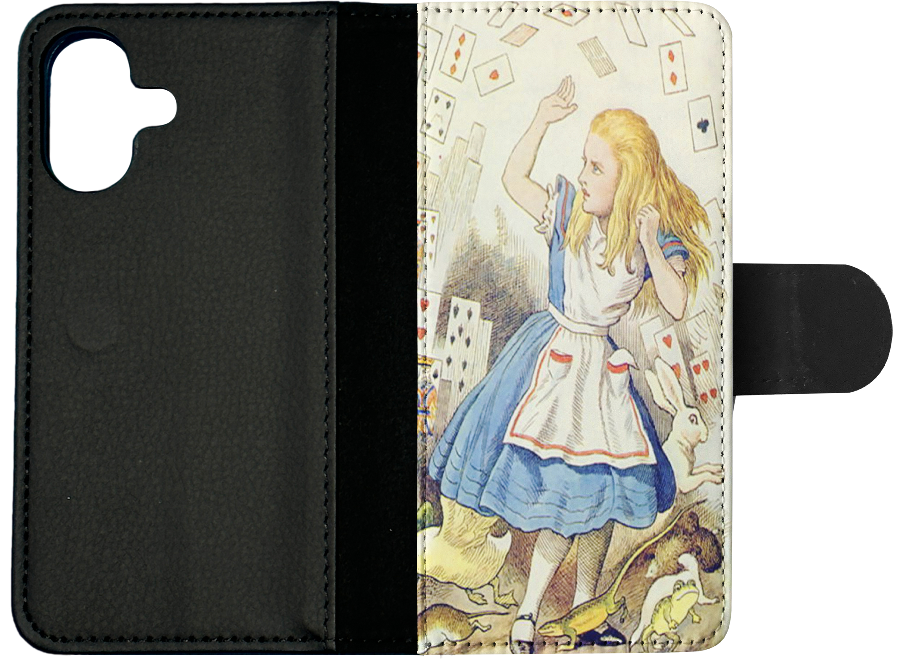 FLIP CASE FOR APPLE IPHONE|ALICE IN WONDERLAND ART #6 - Picture 24 of 193