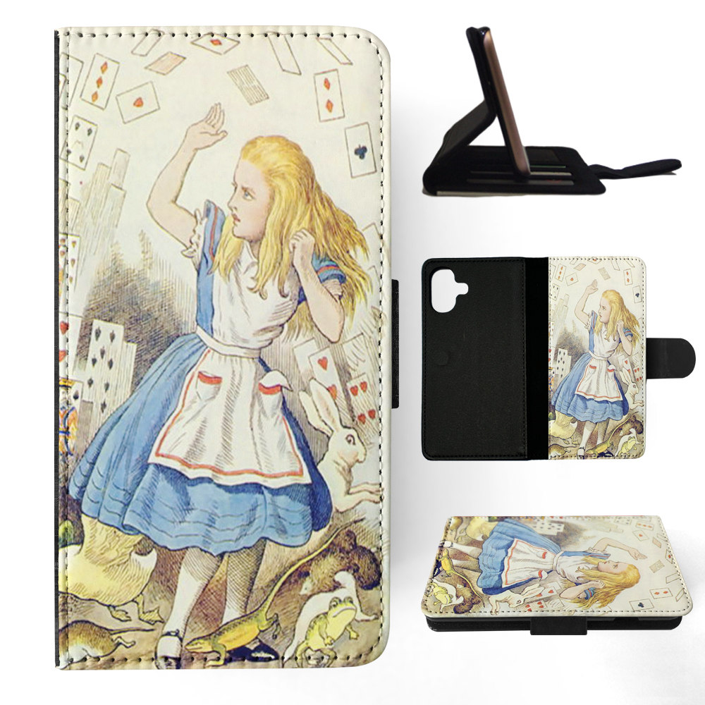 FLIP CASE FOR APPLE IPHONE|ALICE IN WONDERLAND ART #6 - Picture 16 of 193